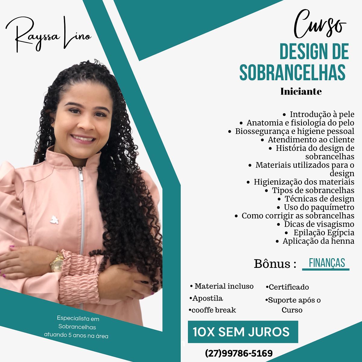 Rayssa Lino Cílios e Sobrancelhas